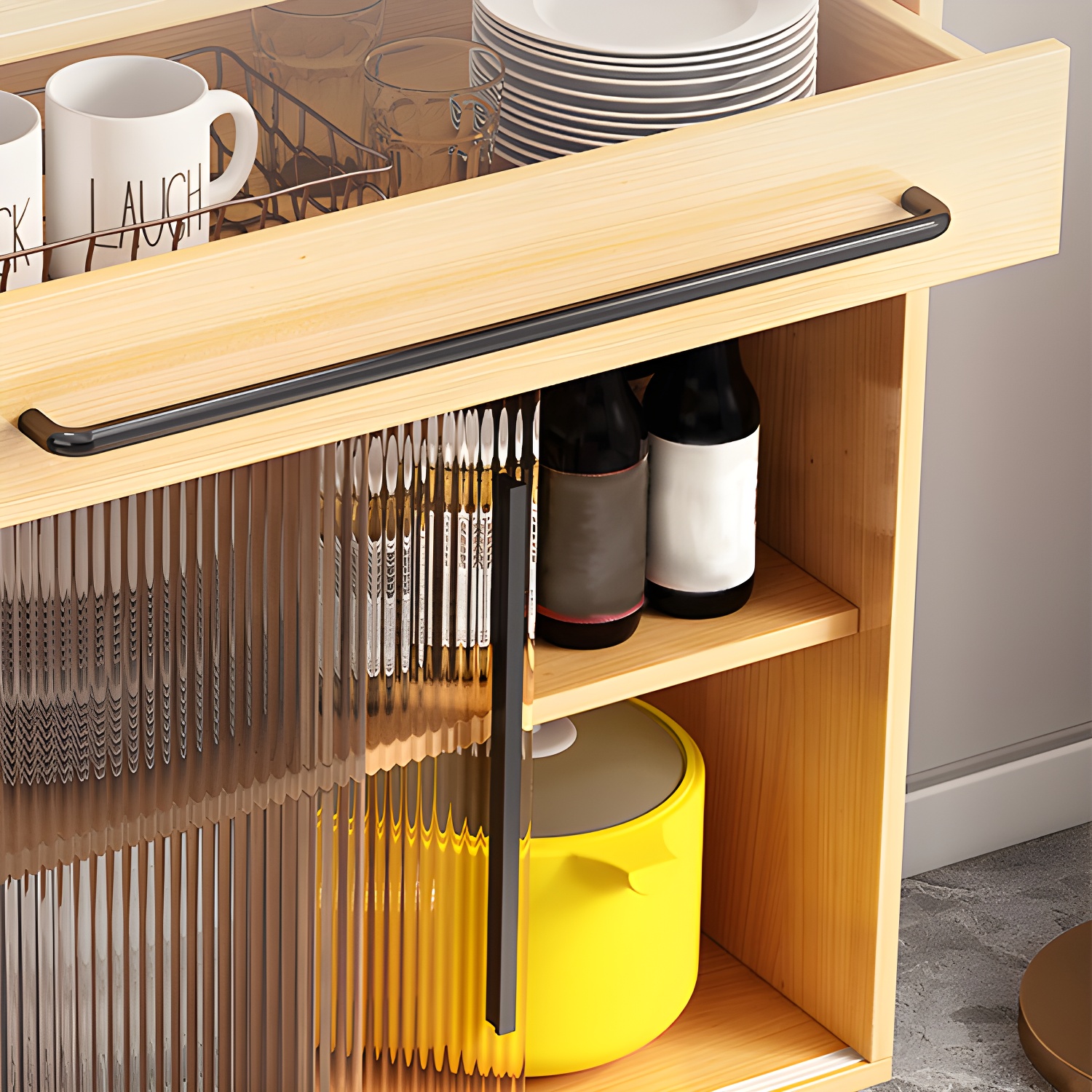 Scandinavian Sideboard Credenza | Ormau - image 14