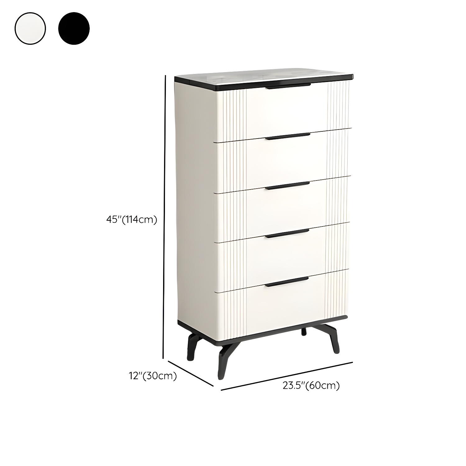 Modern Stone-Top Chest | Ormau - image 14