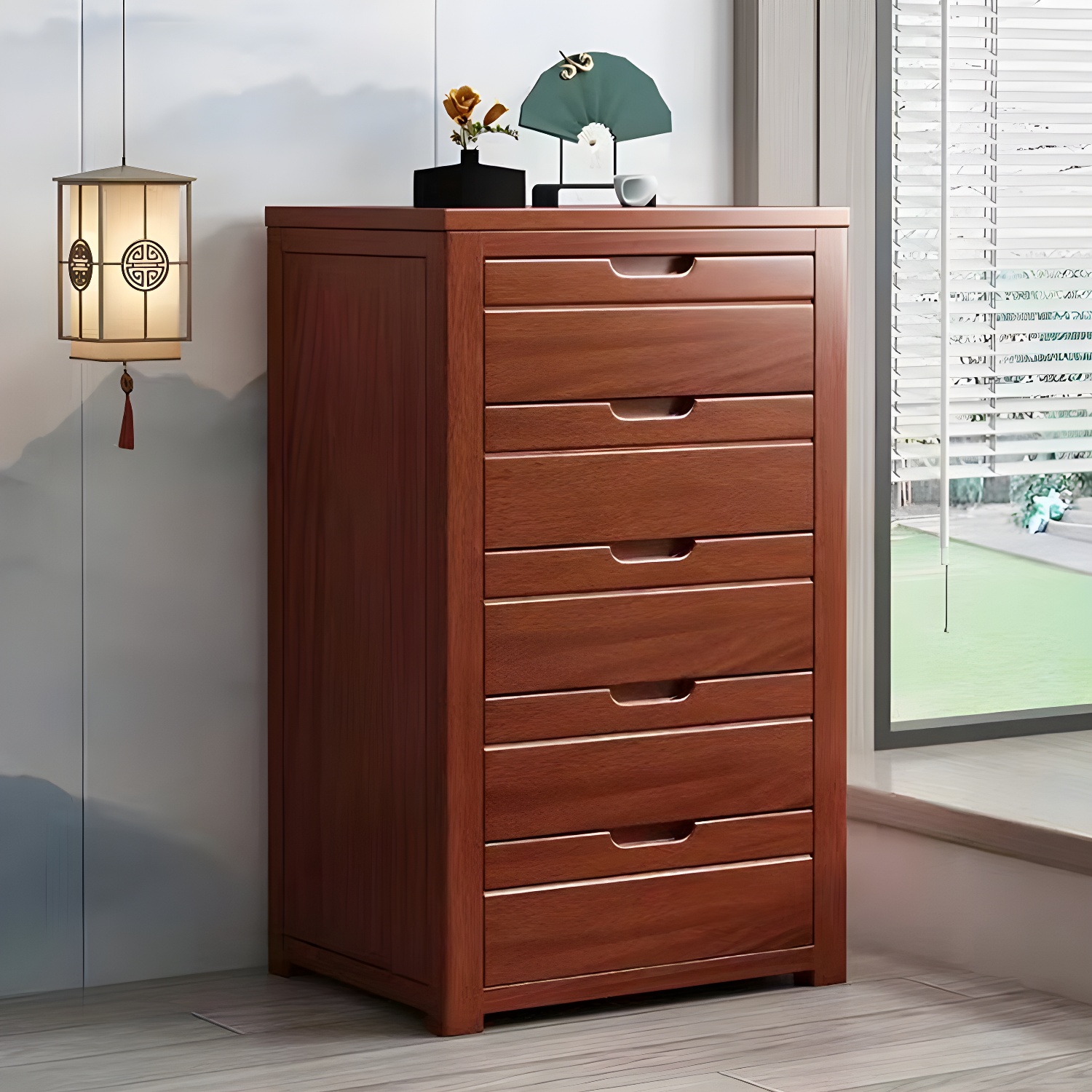 Solid Wood Vertical Dresser | Ormau - image 29