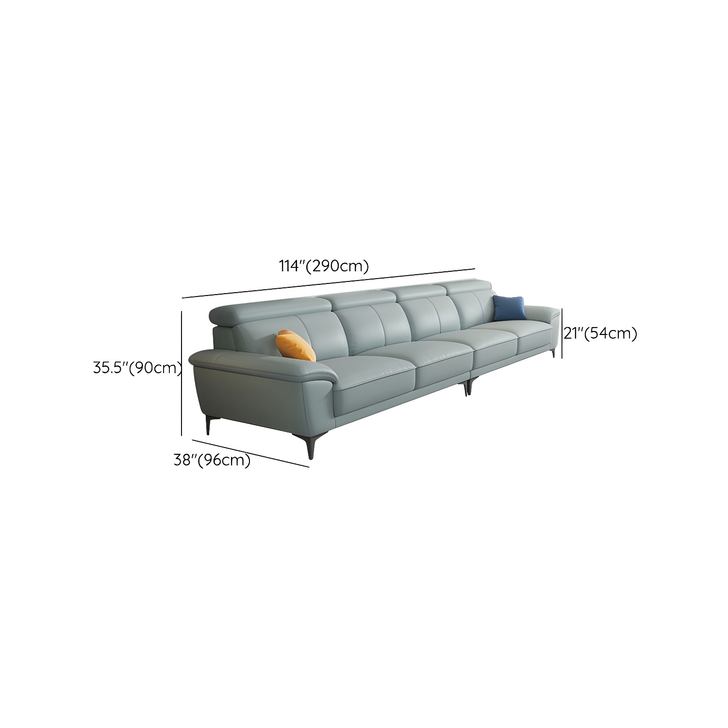 Leather Sectional Sofa | Ormau - image 17