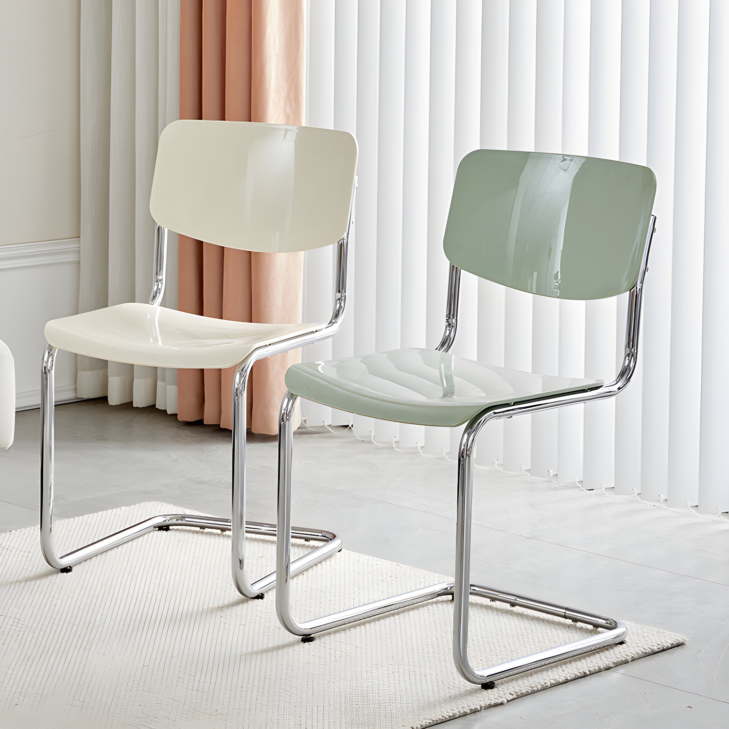 Modern Acrylic Side Chair | Ormau - image 8