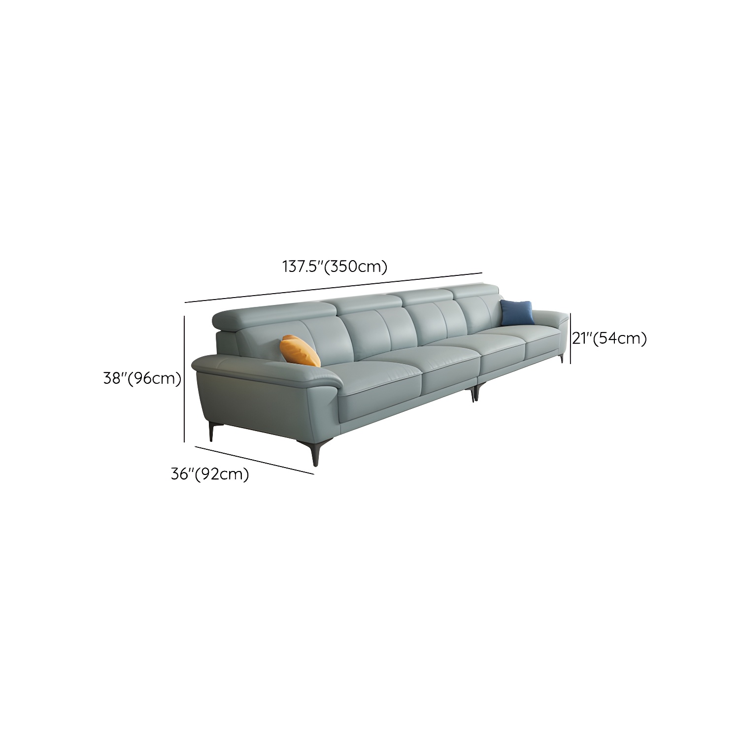 Leather Sectional Sofa | Ormau - image 18