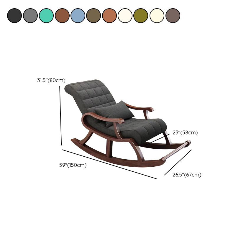 Upholstered Rocking Chair | Ormau - image 22