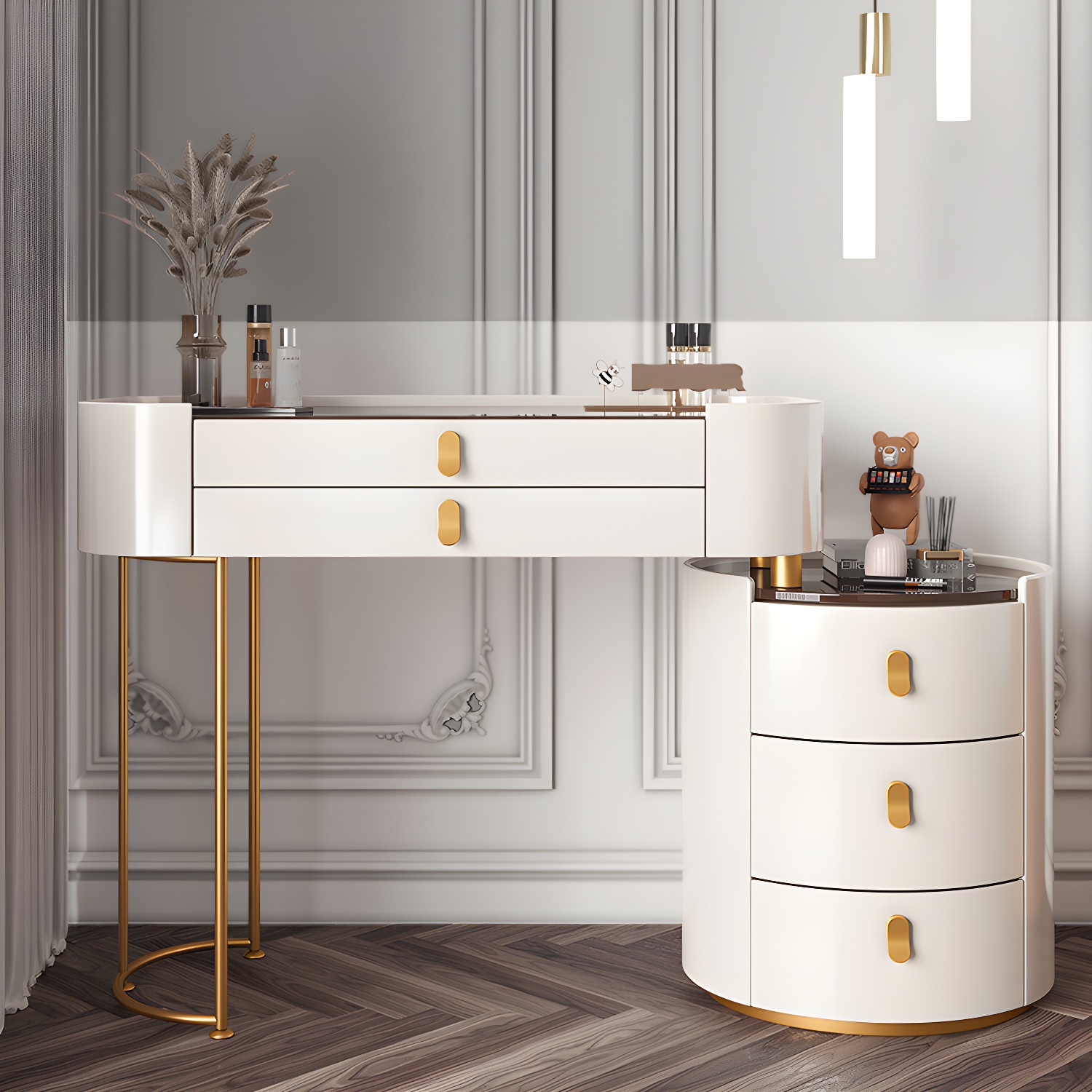 Glam Lighted Vanity | Ormau - image 3
