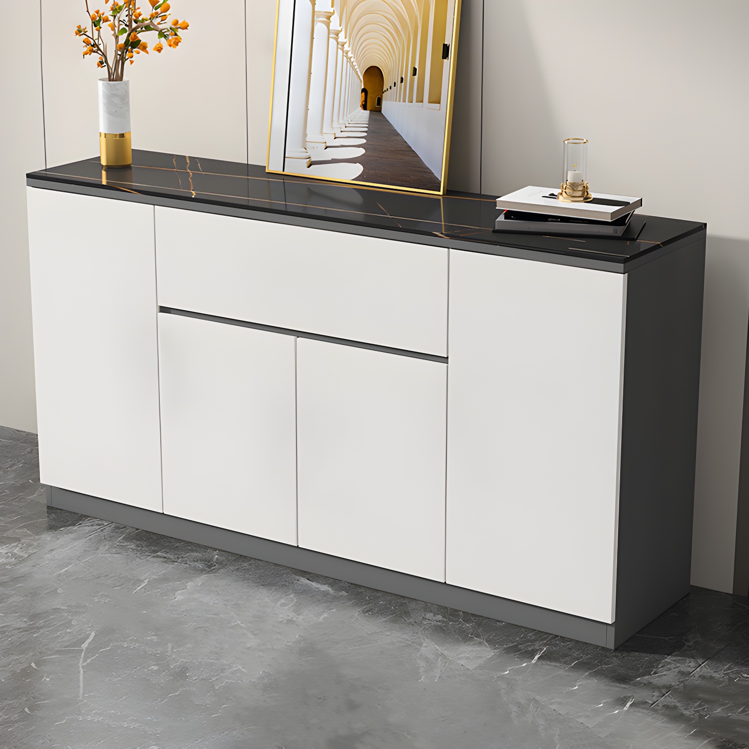 Stone Top Sideboard Cabinet | Ormau - image 17