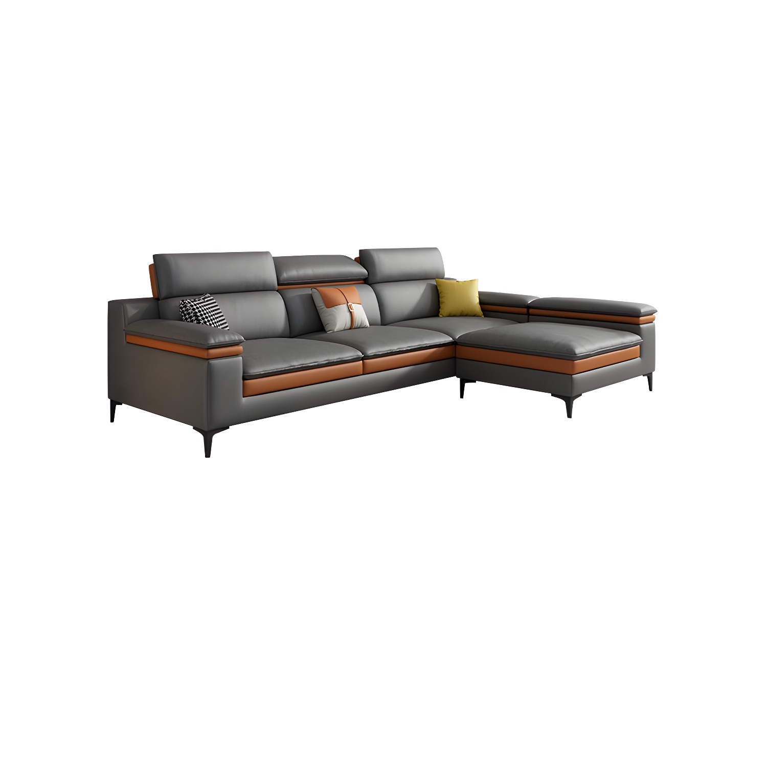 Modern Tech-Cloth Sectional | Ormau - image 20
