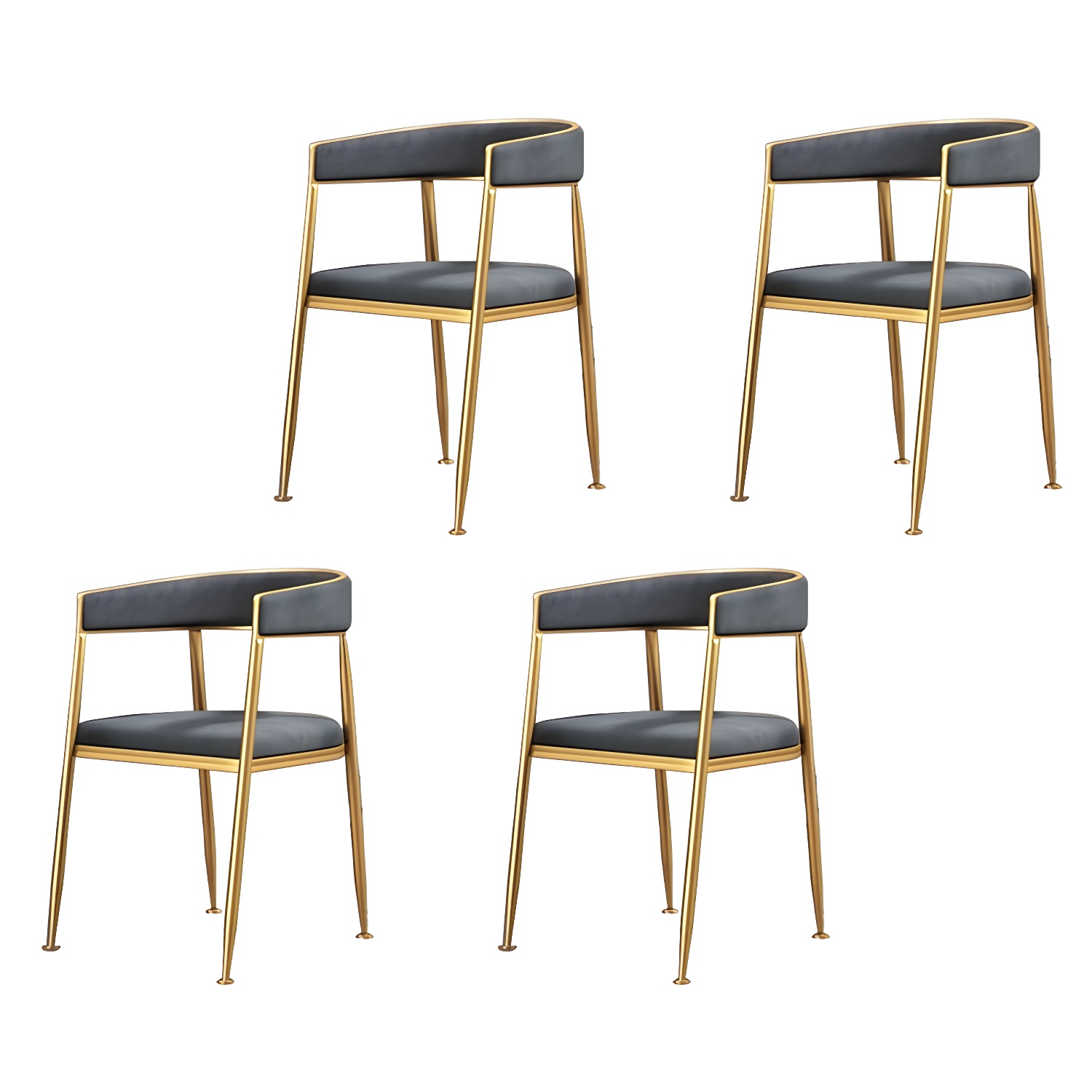 Glam Gold Arm Chair | Ormau - image 39
