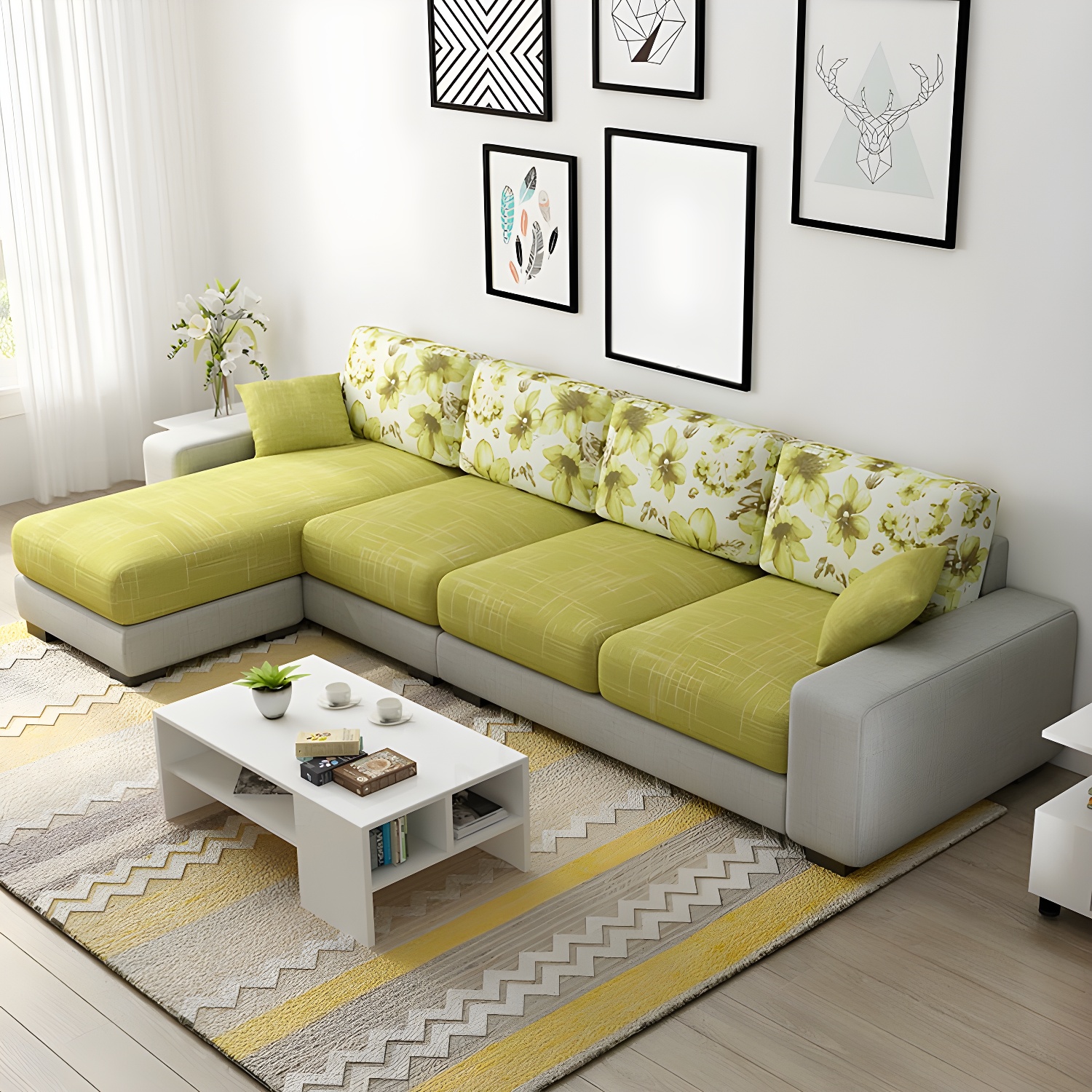 Modernist Sectional Sofa | Ormau - image 9