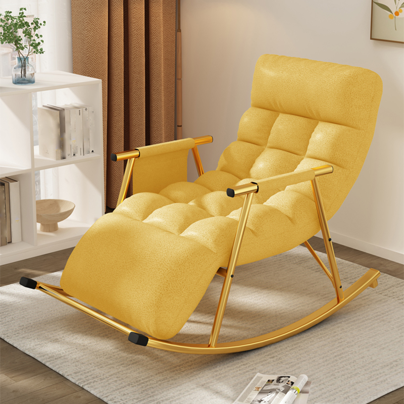 Chic Upholstered Rocking Chair | Ormau - image 8