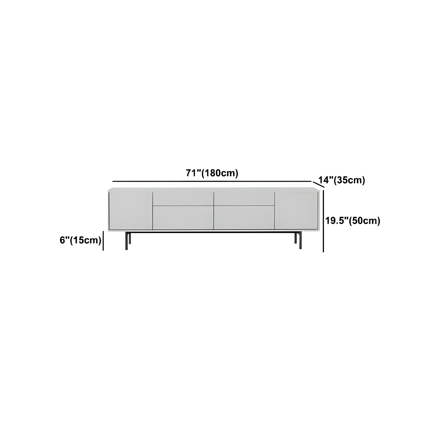 Industrial TV Stand | Ormau - image 20