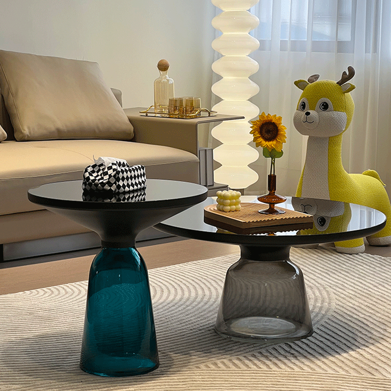 Glass Pedestal Coffee Table | Ormau - image 4
