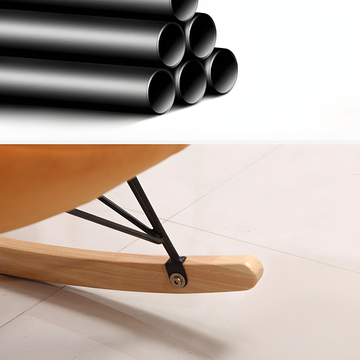 Spindle Rocker & Ottoman | Ormau - image 16