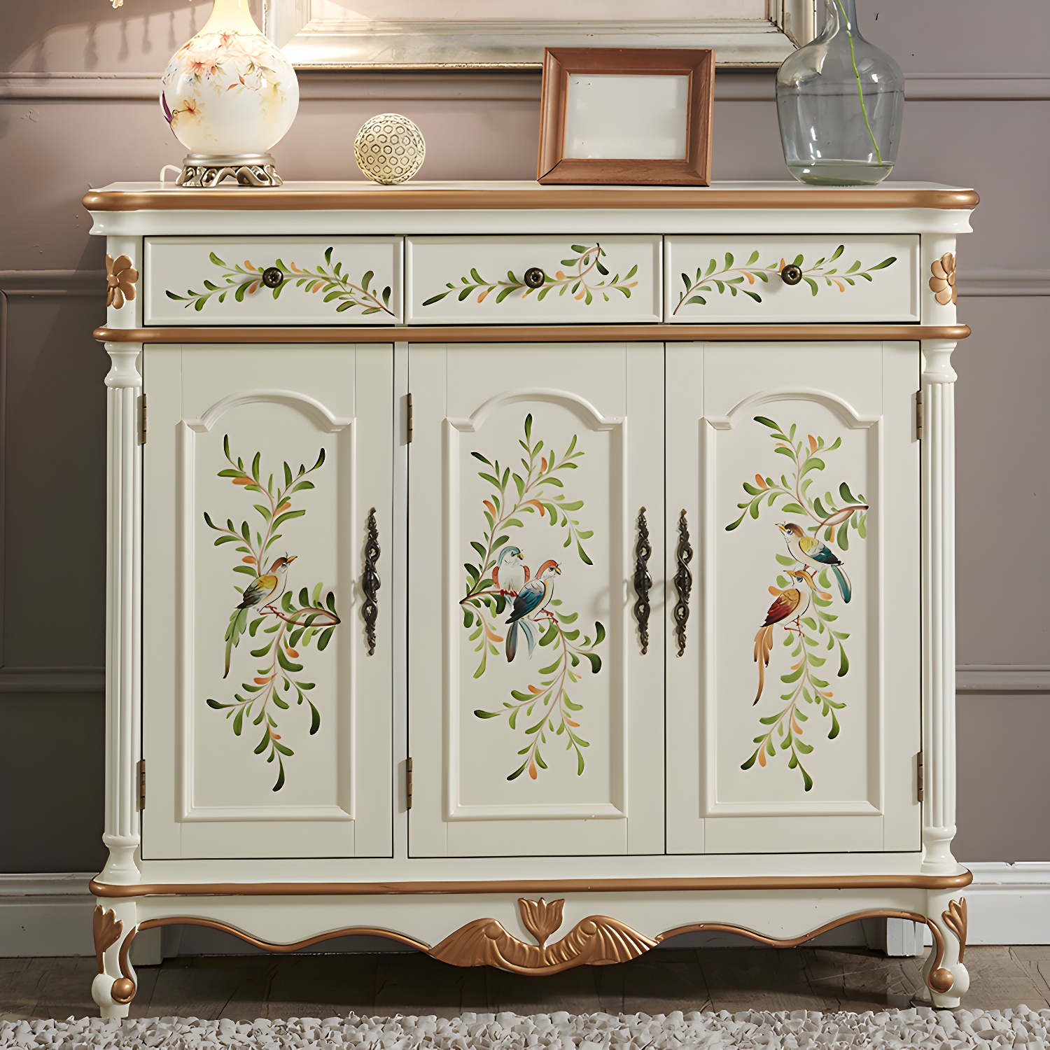 Glam Wood Sideboard | Ormau - image 30