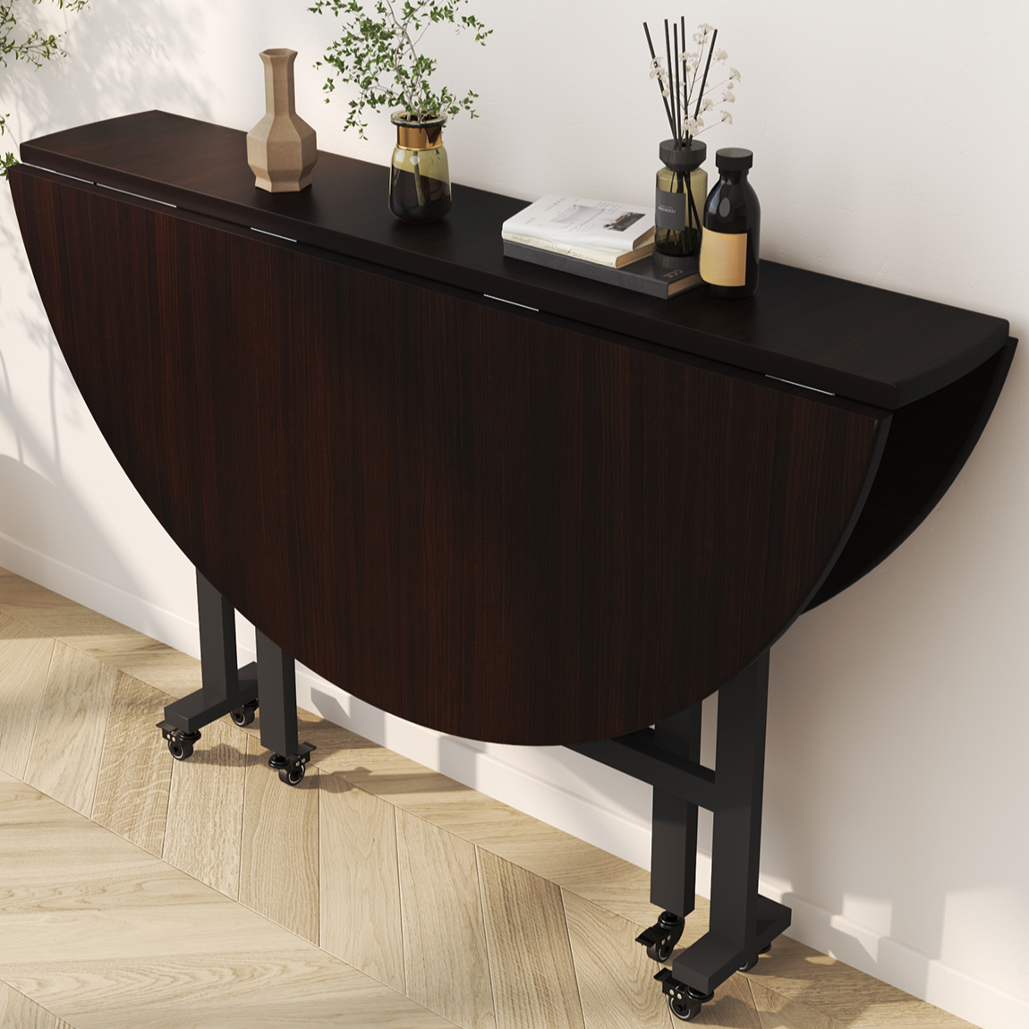 Circular Wood Dining Table | Ormau - image 1