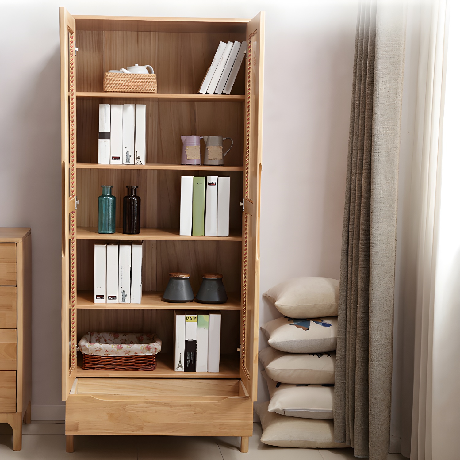 Glass Door Accent Cabinet | Ormau - image 3