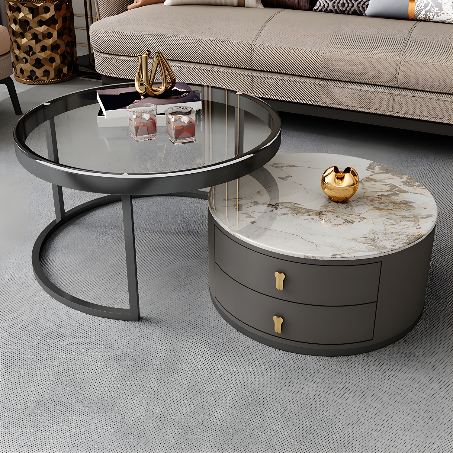 Nesting Coffee Table Set | Ormau - image 4