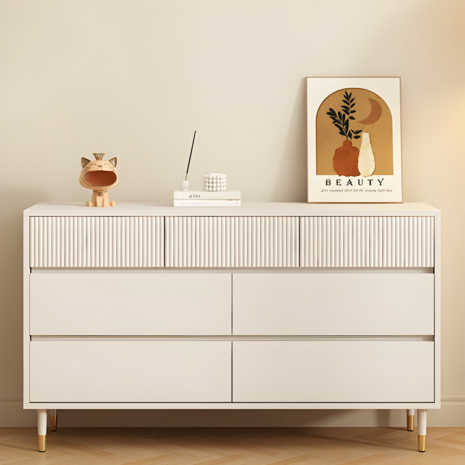 Modern White Dresser | Ormau - image 10