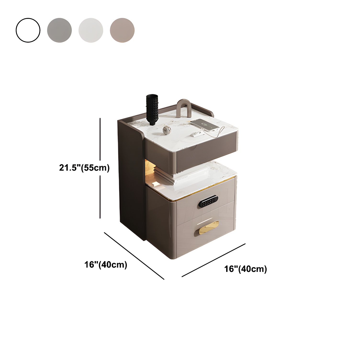 USB Charging Nightstand | Ormau - image 19