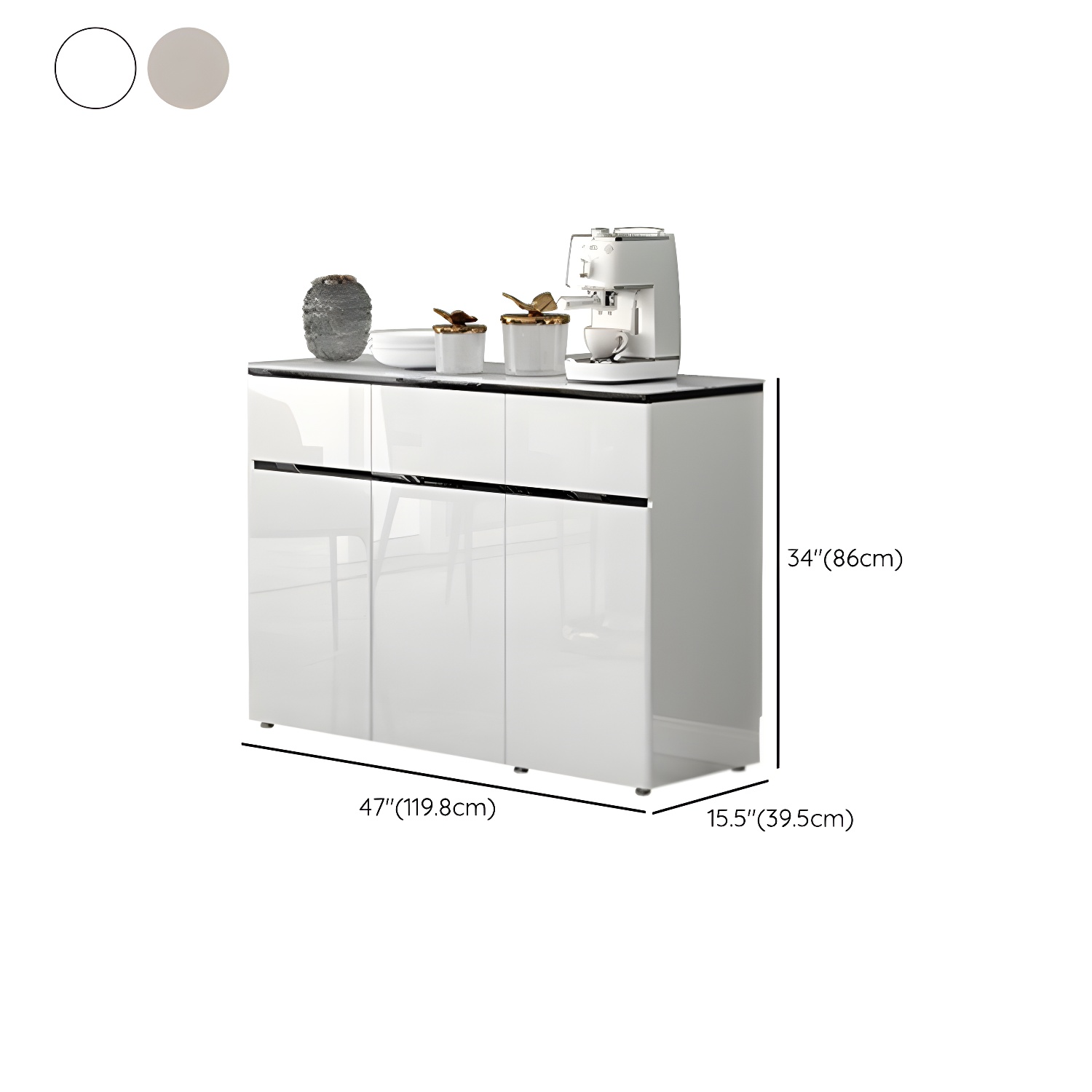 Glass Top Sideboard | Ormau - image 18