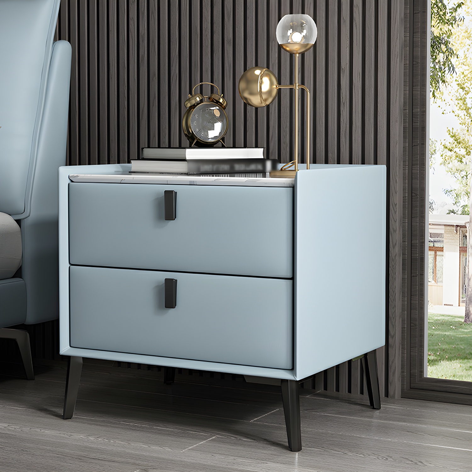 Modern Storage Nightstand | Ormau - image 5