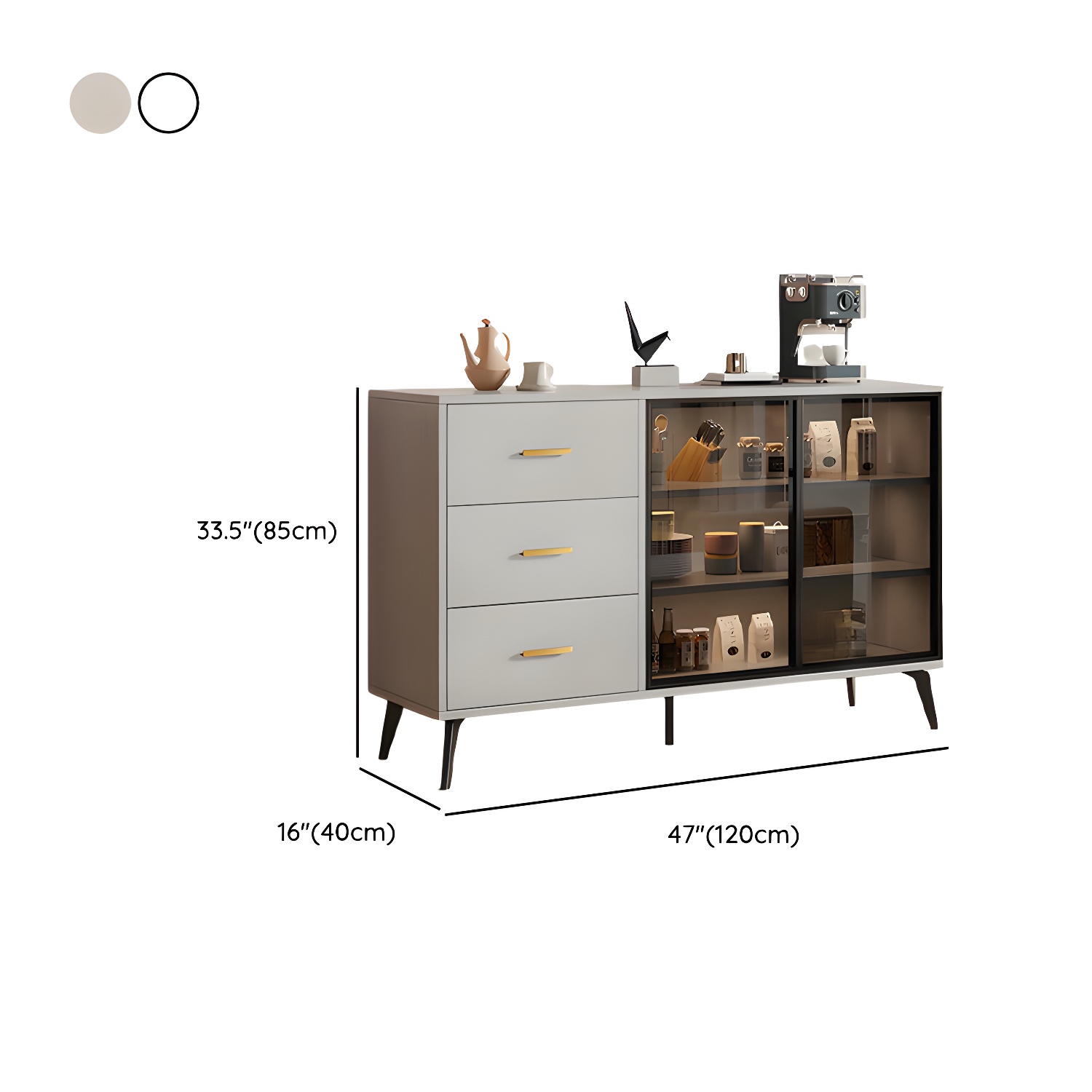 Glass Door Sideboard | Ormau - image 21