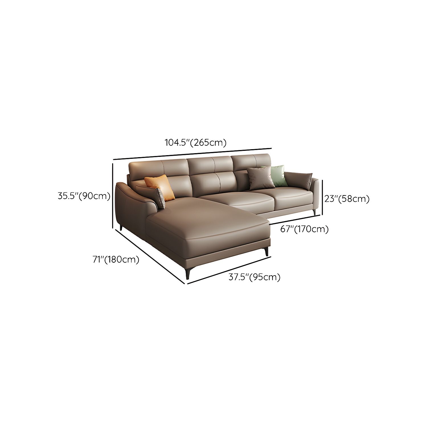 Modern Sectional Sofa | Ormau - image 16