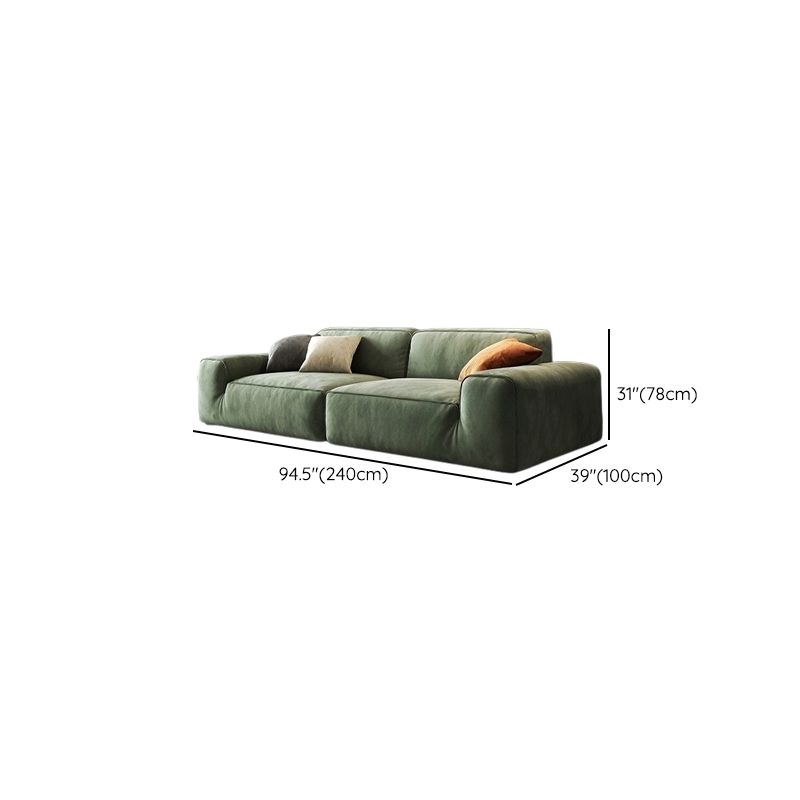 L-Shape Green Sectional Sofa | Ormau - image 11