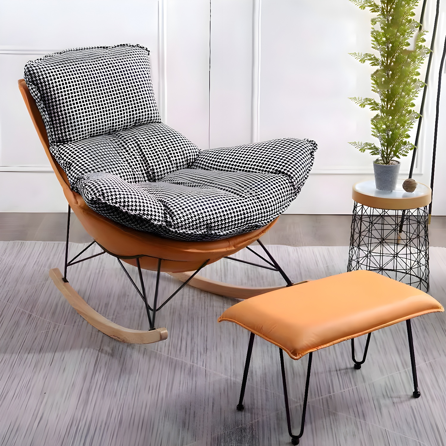 Rocking Chair & Ottoman Set | Ormau - image 6