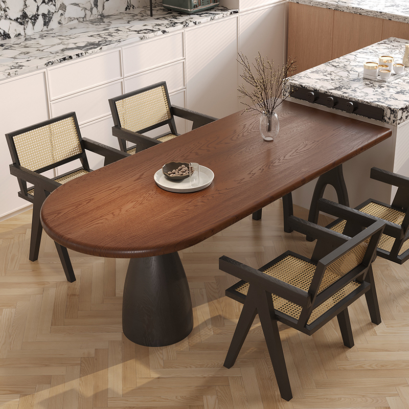 Asymmetrical Wood Slab Dining Table | Ormau - image 2