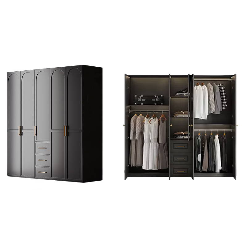 Modern Lumber Wardrobe Armoire | Ormau - image 28