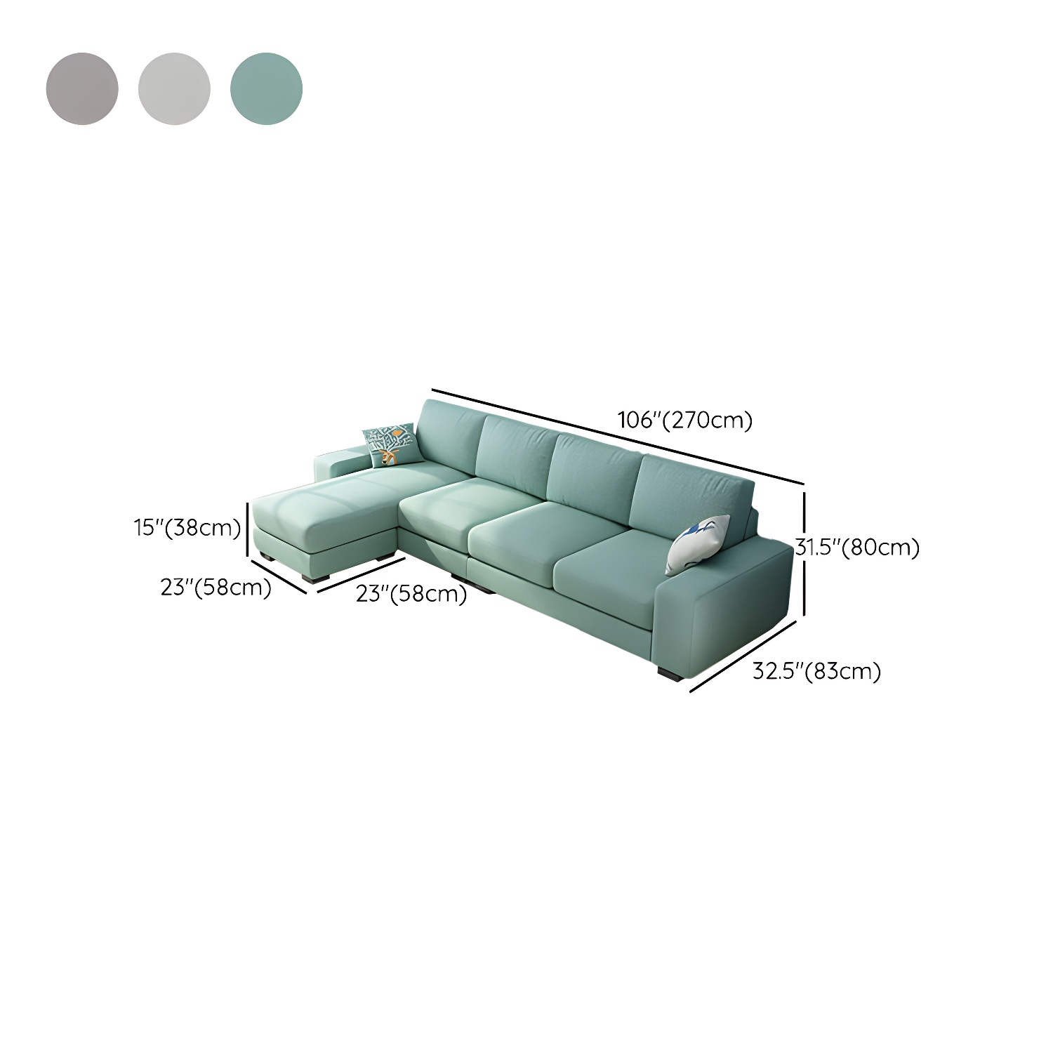 Modernist Sectional Sofa | Ormau - image 27