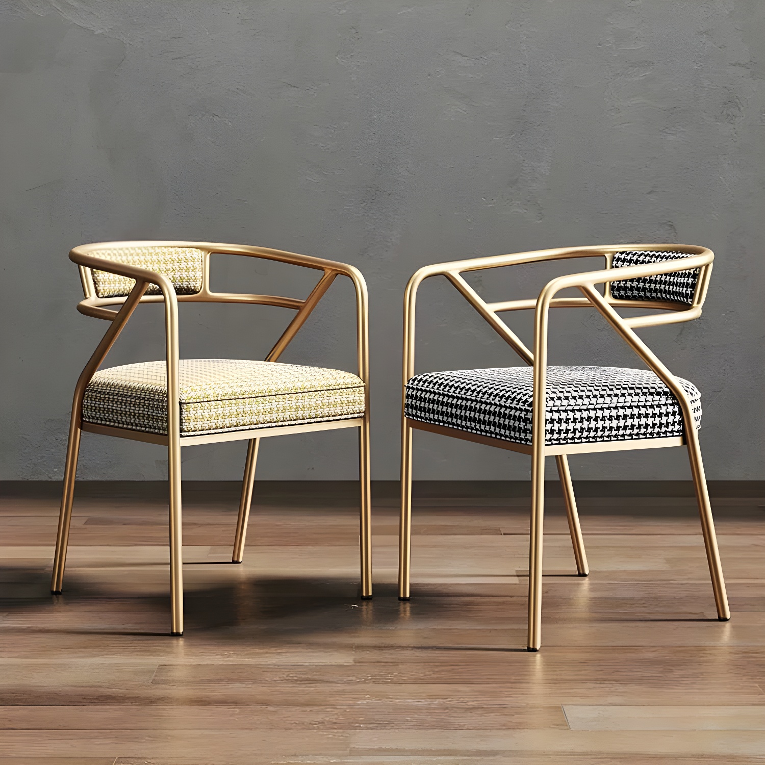 Glam Upholstered Arm Chair | Ormau - image 13