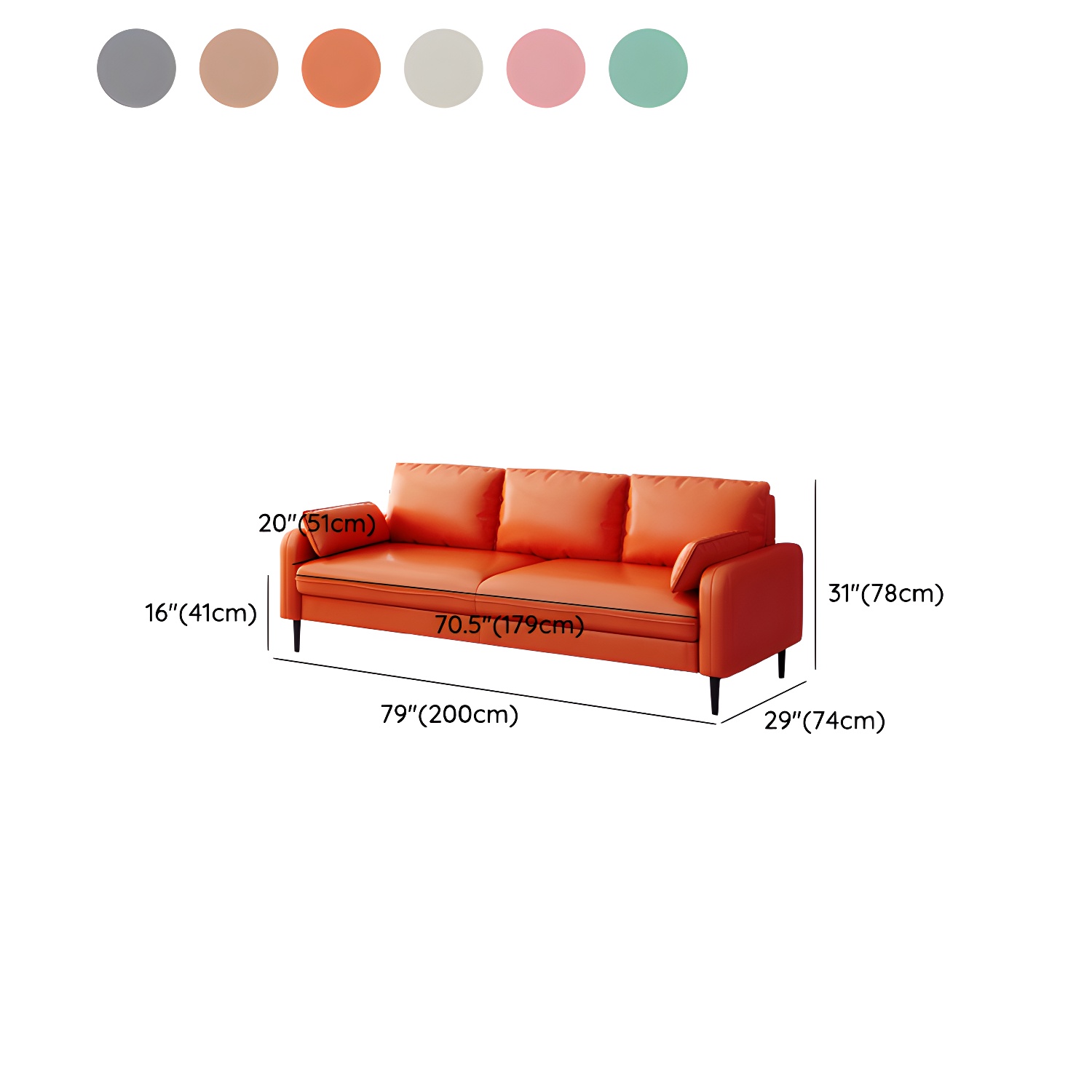 Pillow Back Sofa | Ormau - image 22