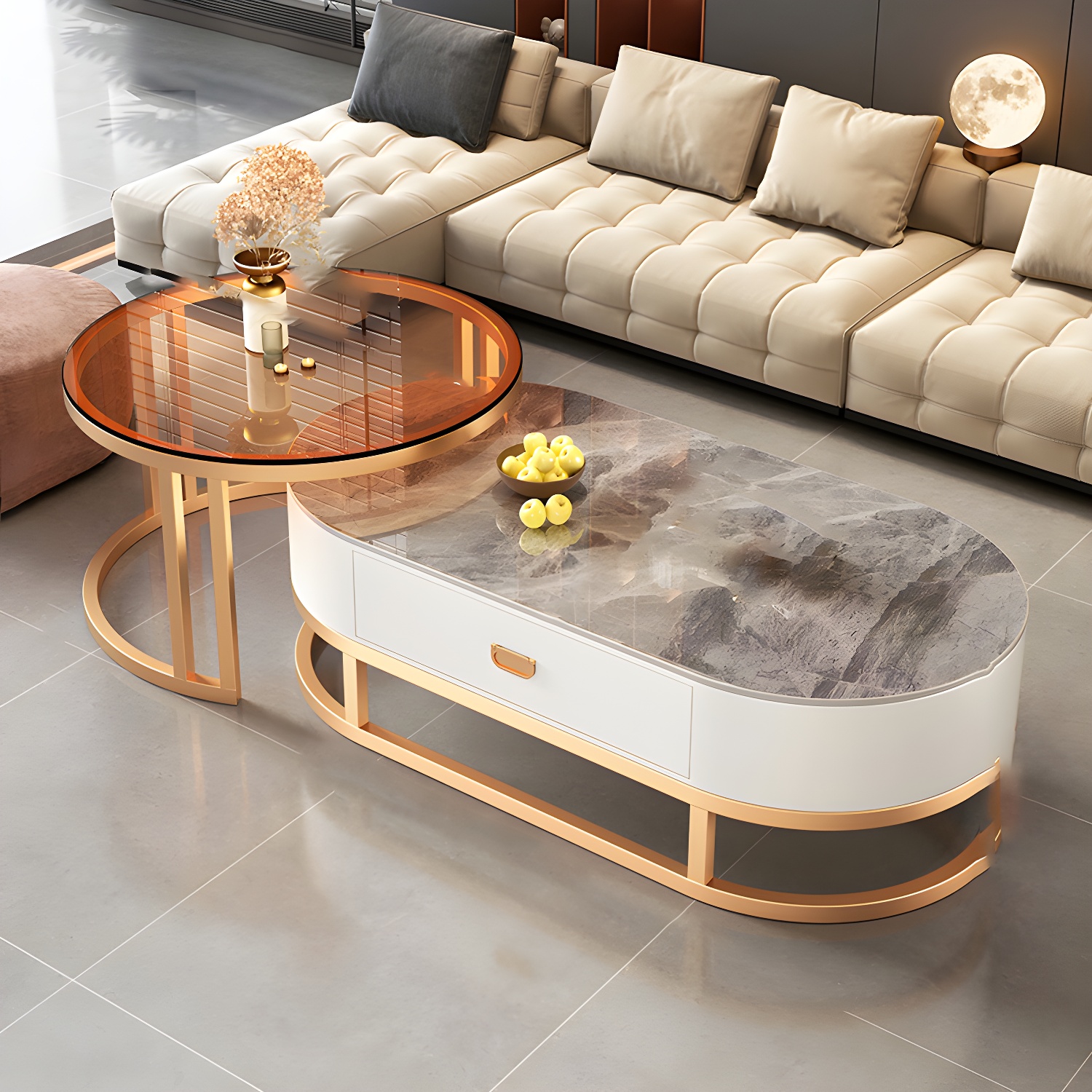 Nesting Stone Coffee Tables | Ormau - image 29