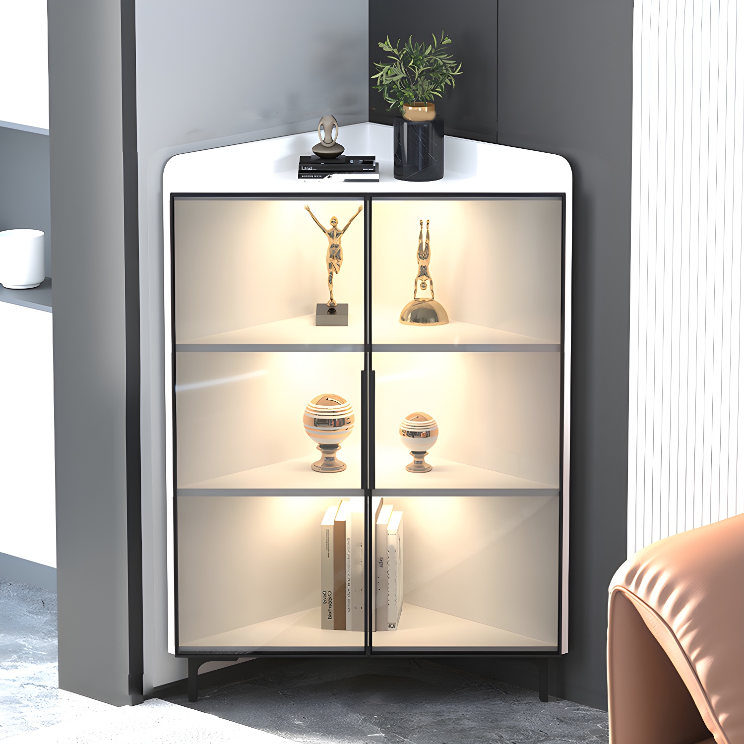 Corner Accent Cabinet | Ormau - image 30