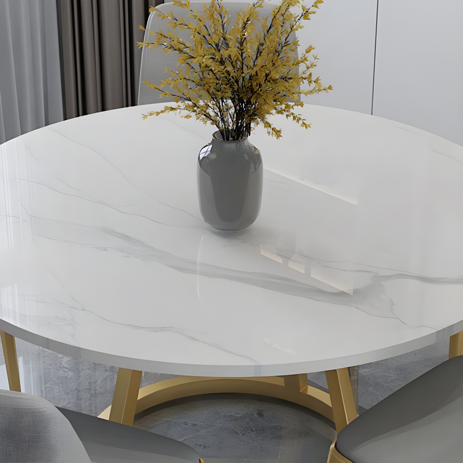 Round Marble Dining Table | Ormau - image 7