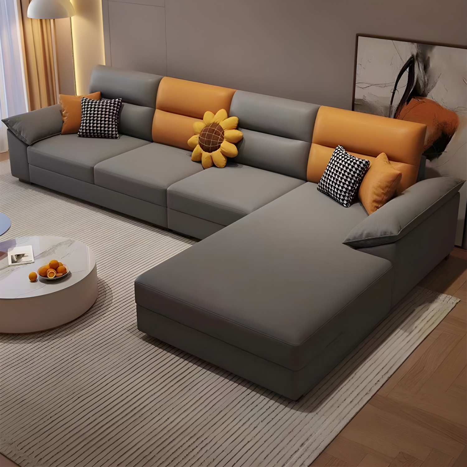 Scandinavian Wood Sofa Chaise | Ormau - image 17