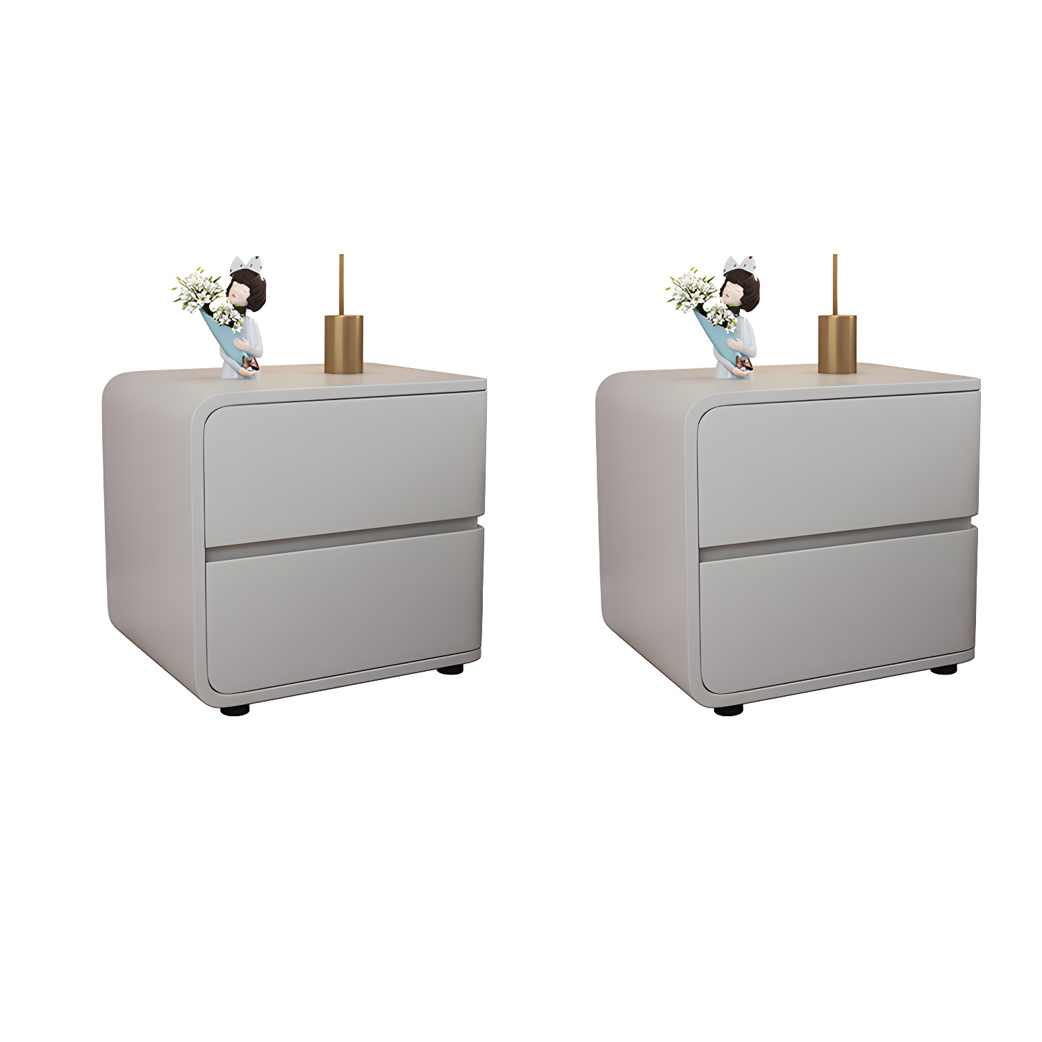 Drawer Storage Nightstand | Ormau - image 21