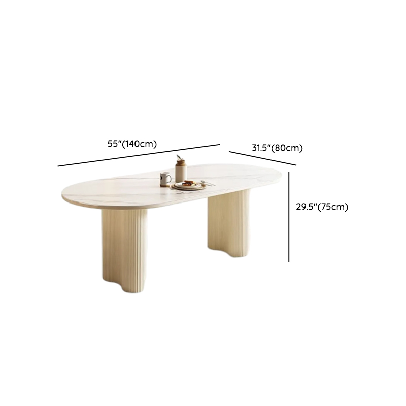 Chalk Oval Dining Set | Ormau - image 15