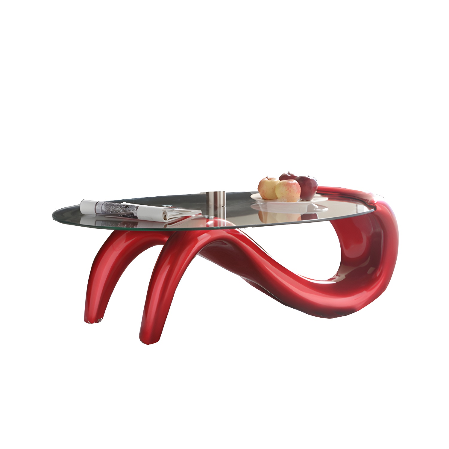 Glass & Steel Coffee Table | Ormau - image 15