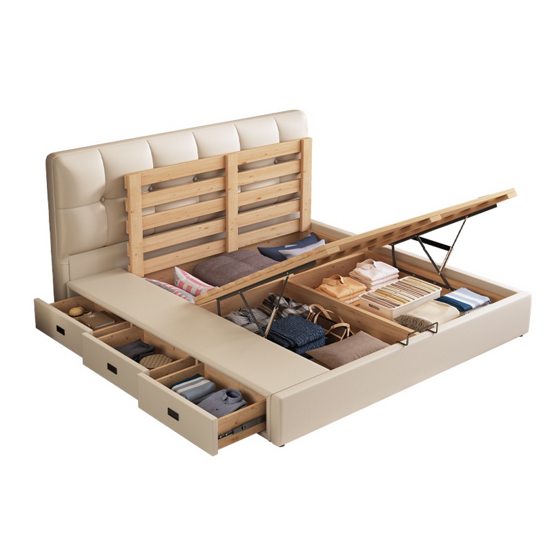 Stitch-Tufted Platform Bed | Ormau - image 26