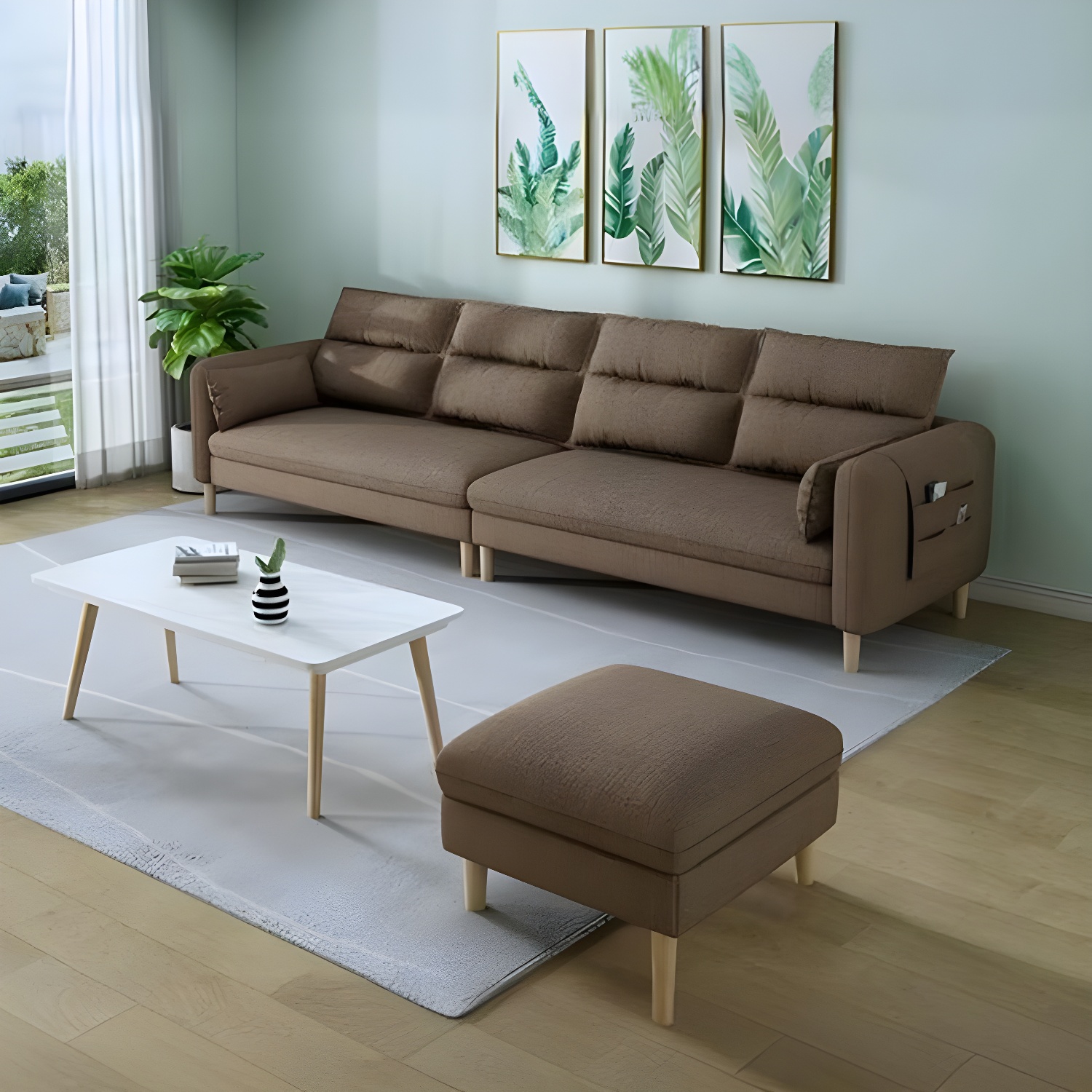 Modern Storage Sectional Sofa | Ormau - image 4