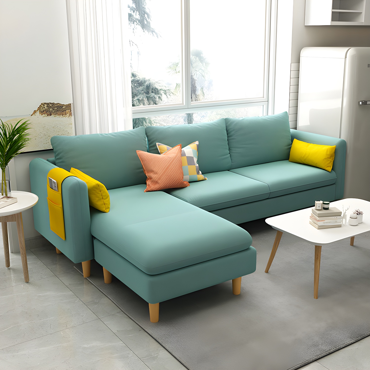 Modern L-Sectional Sofa | Ormau - image 14