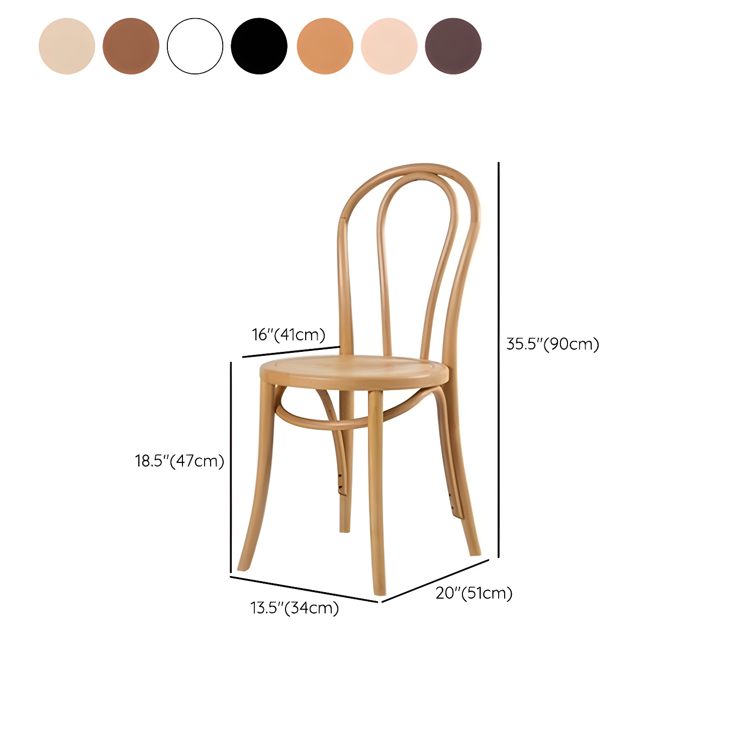 Modern Open Back Chair | Ormau - image 27