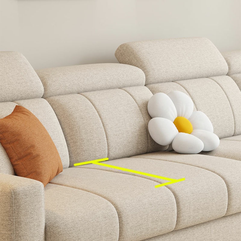 Modern L-Shape Sectional Sofa | Ormau - image 10