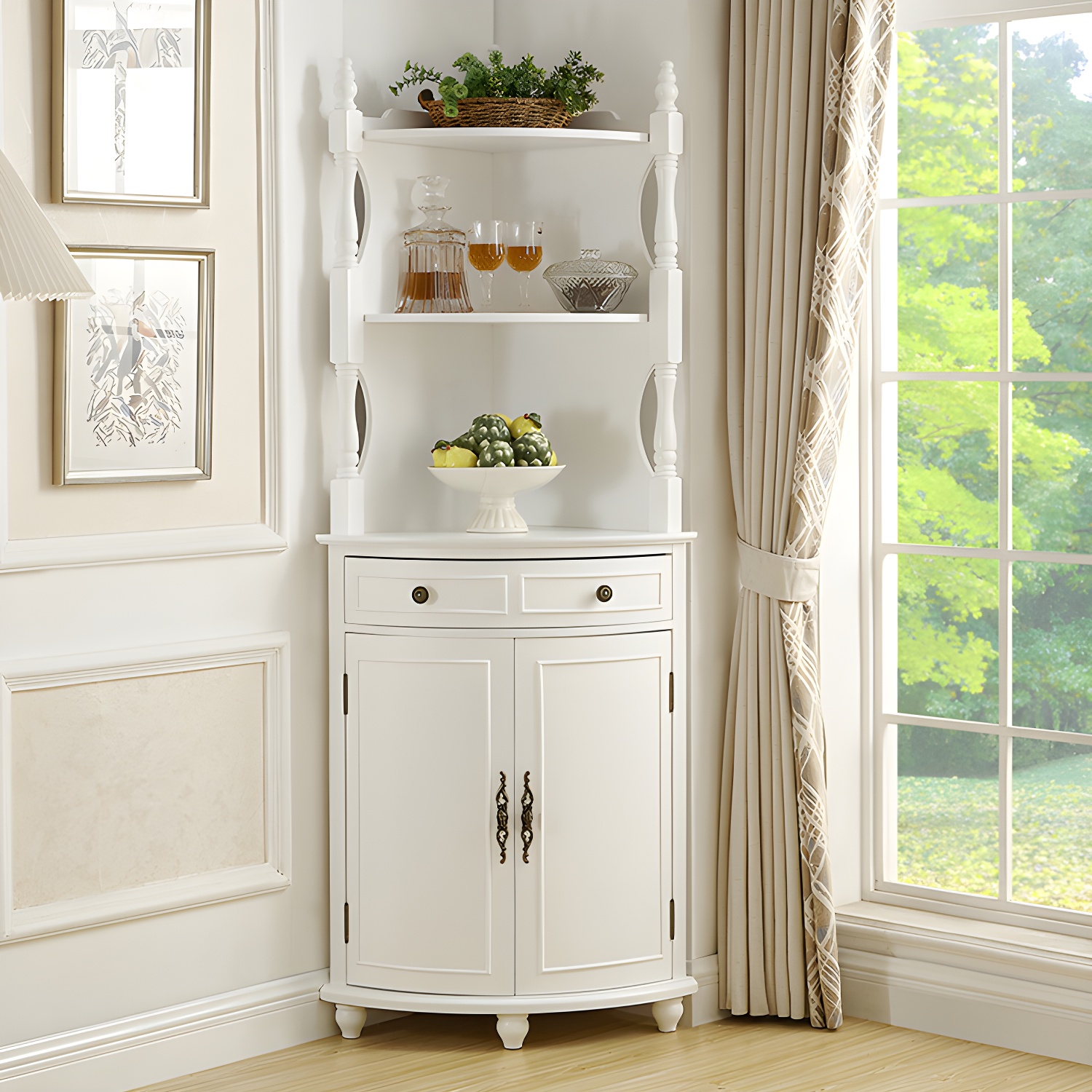 Mid-Century Corner Cabinet | Ormau - image 2