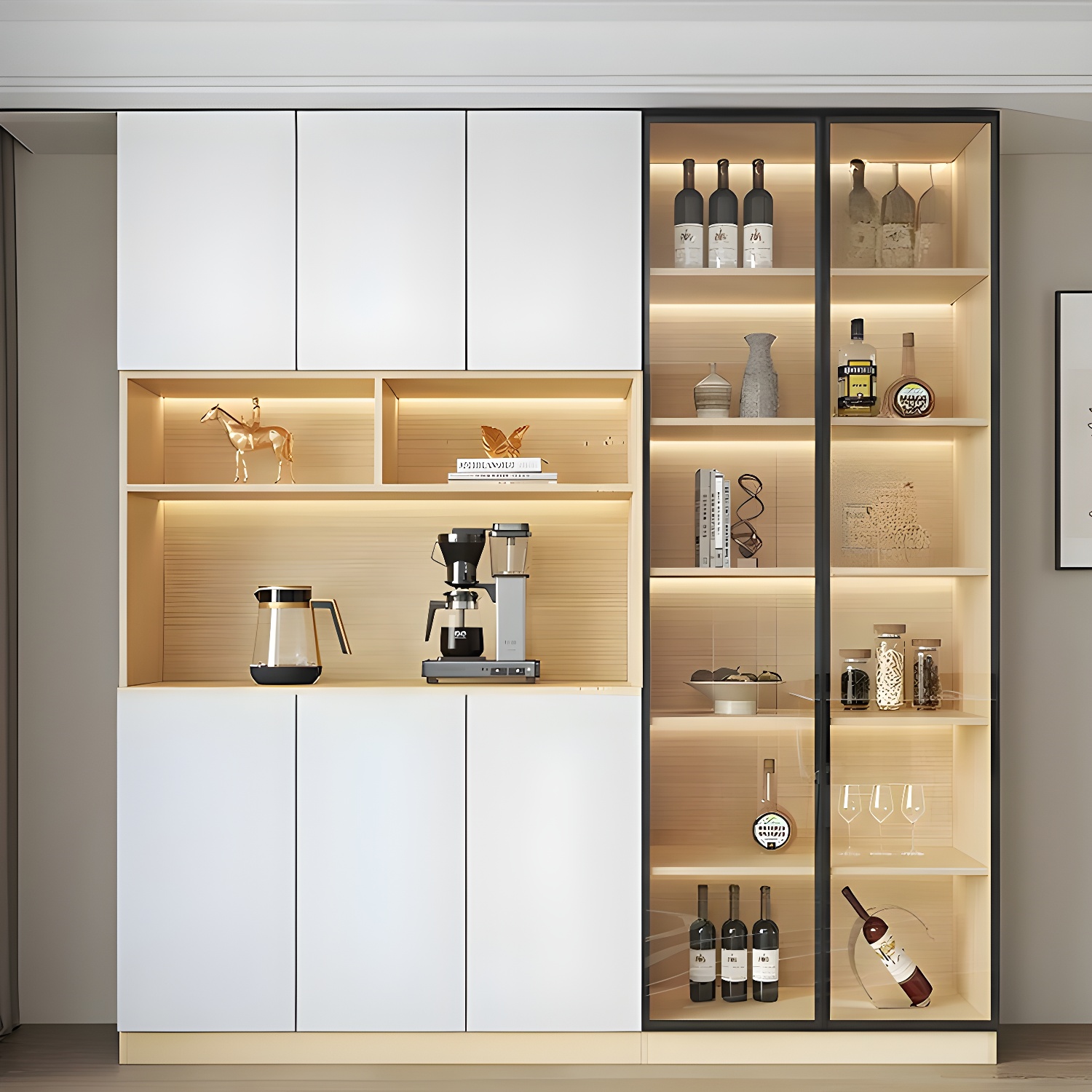 Modern Sideboard with Lighting | Ormau - image 49