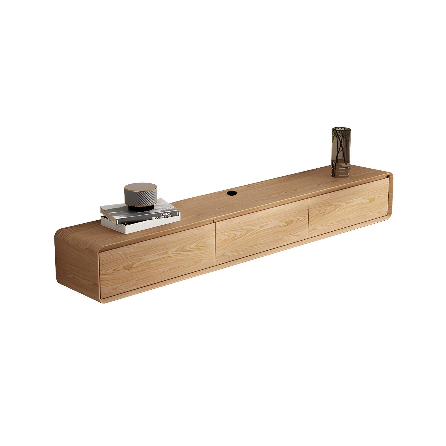 Wood Media Console | Ormau - image 39