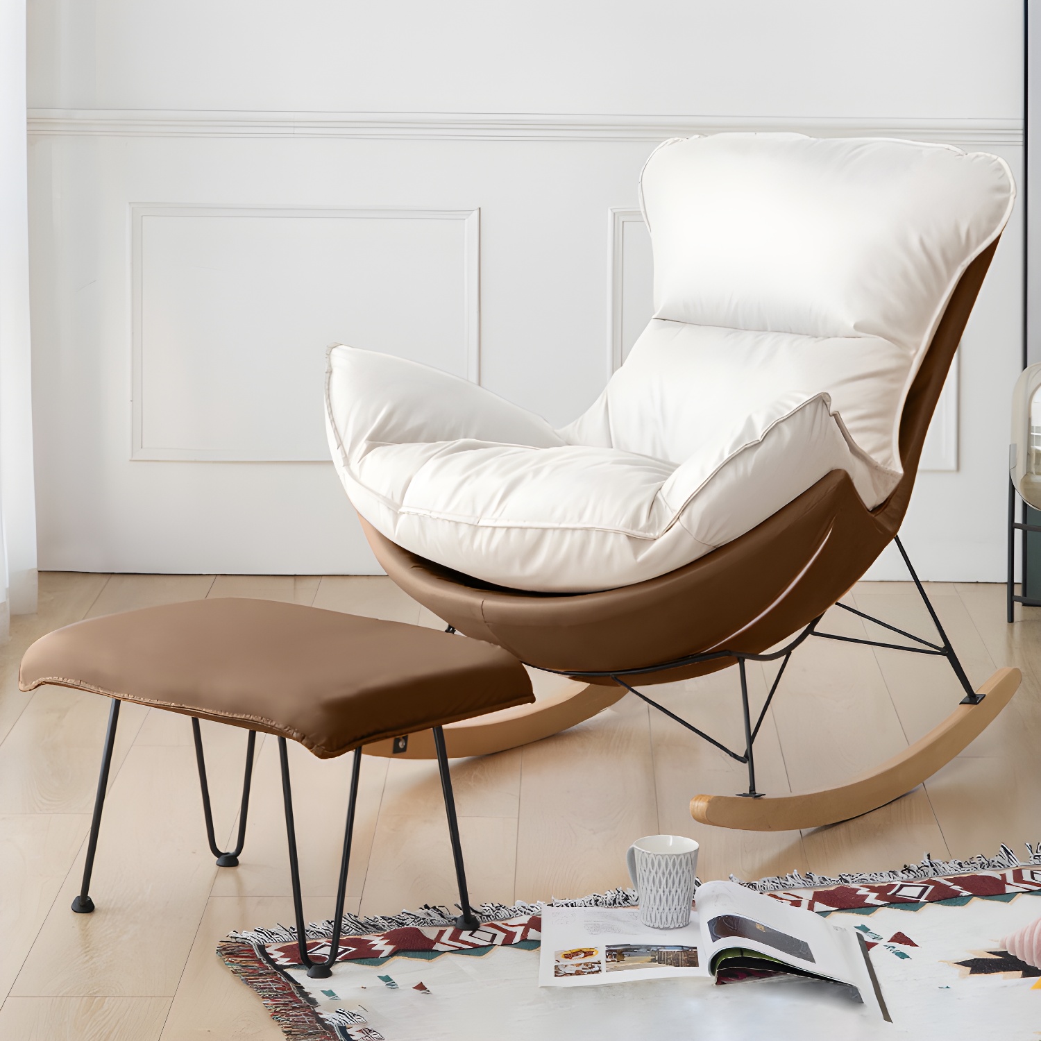 Upholstered Rocking Chair | Ormau - image 29