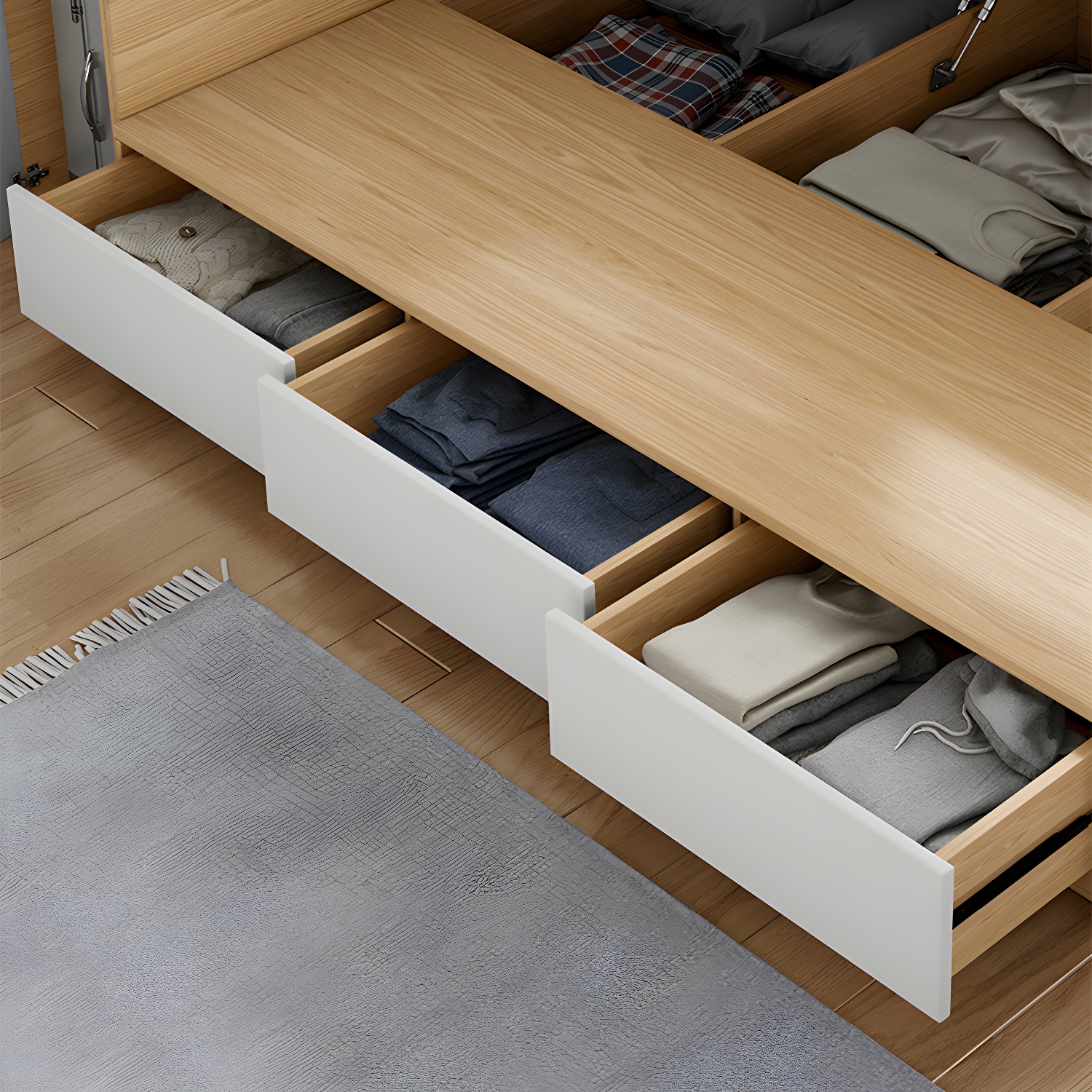 Wood Platform Bed Frame | Ormau - image 7